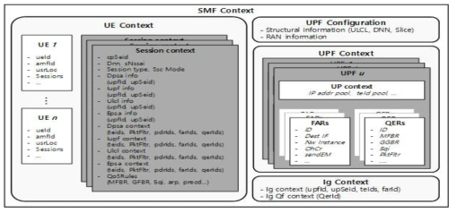 SMF의 콘텍스트