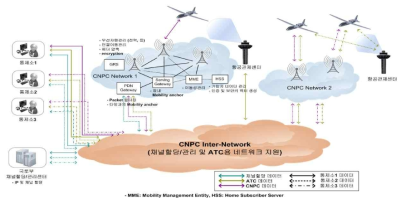 LTE 기반의 무인기 CNPC 네트워크