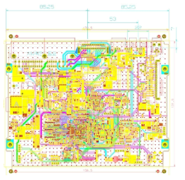 차량 데이터 기반 PCB 설계 도면