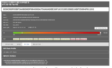 공격 그룹 프로파일링 정보