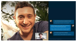Skype Translator 화면