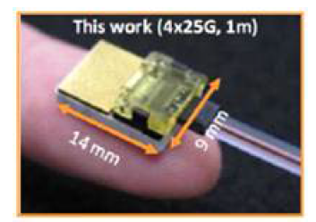 100G PSM4 광학엔진