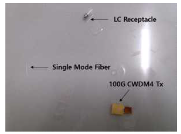 100G CWDM4 시제품(외형)