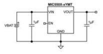 MIC5504-3.3VM5 PMIC 구조
