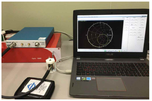 NMR 센서 프로브의 임피던스 매칭 조건 설정