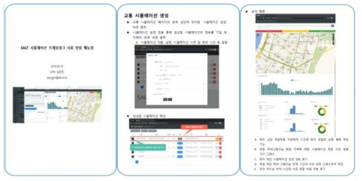 교통 시뮬레이션 통합 프레임워크 매뉴얼 문서