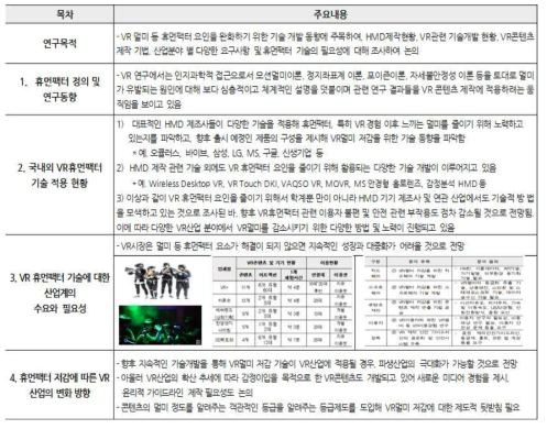 기술 및 시장동향 내용