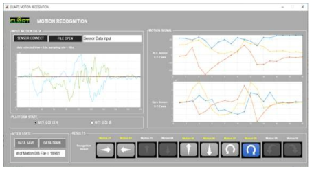 모션인식 시뮬레이터 V3.0 GUI