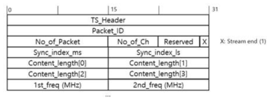 가변 채널 송수신을 위한 Header 구조
