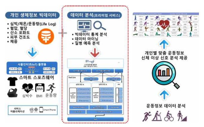 플랫폼을 활용한 운동기록 분석 서비스 제공