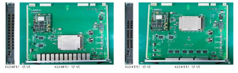 G24FU/G24TU 개발 Unit 사진