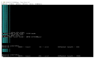 FPGA 버전 2x2 MIMO 실외테스트 PER 결과