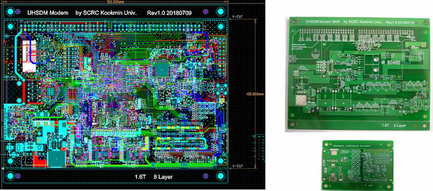 UHSDM 1차 프로토타입 PCB Artwork