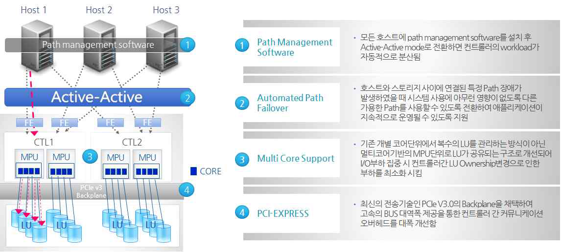 Active-Active I/O - 스토리지 성능 최적화