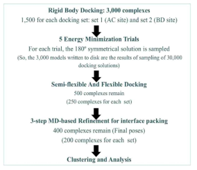 HADDOCK의 protein-protein docking step 설명