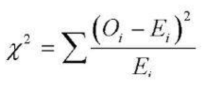 카이제곱검정 공식