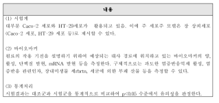 장건강-17. ‘시험관 시험’ 시 고려사항