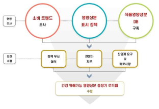 식품 중 건강 위해가능 영양성분 중장기 분석 로드맵 연구방법