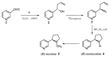 니코틴의 화학적 합성법 3