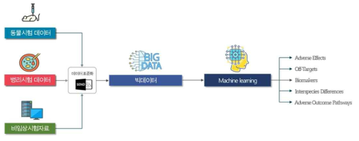 비임상데이터 활용 중심의 비임상연구 빅데이터 구조