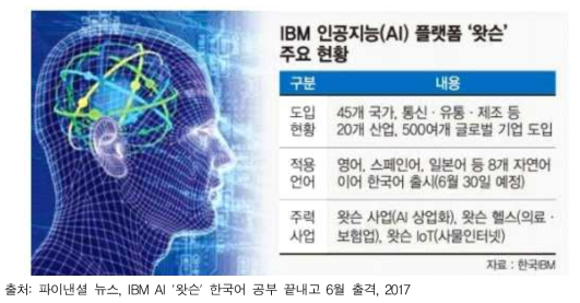 IBM 왓슨 주요 현황