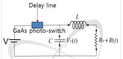 광스위치를 이용한 capacitor 충전