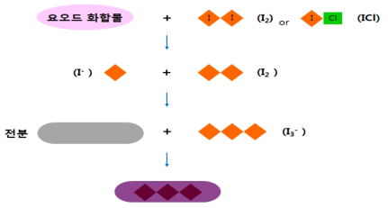 전분과 I2를 이용한 요오드 흡착 개념도자원 관리시스템 구축