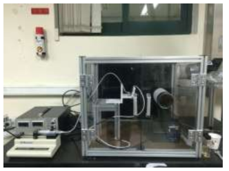 Electrospinning set-up