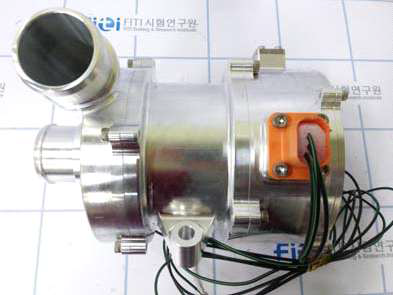 내전압 및 절연저항 시험용 워터펌프 시작품