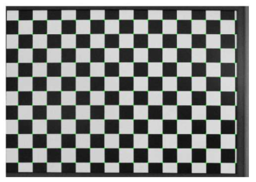 Localization process (Localize calibration pattern control points in the canonical pattern)