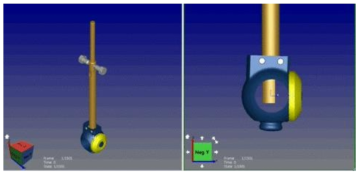 Orbit valve 중요 부품 시뮬레이션 모델 (Simulation model of key components of orbit valve)