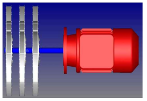 방폭팬 회전시스템 구조동역학 모델 (Flexible dynamic model of explosion fan)