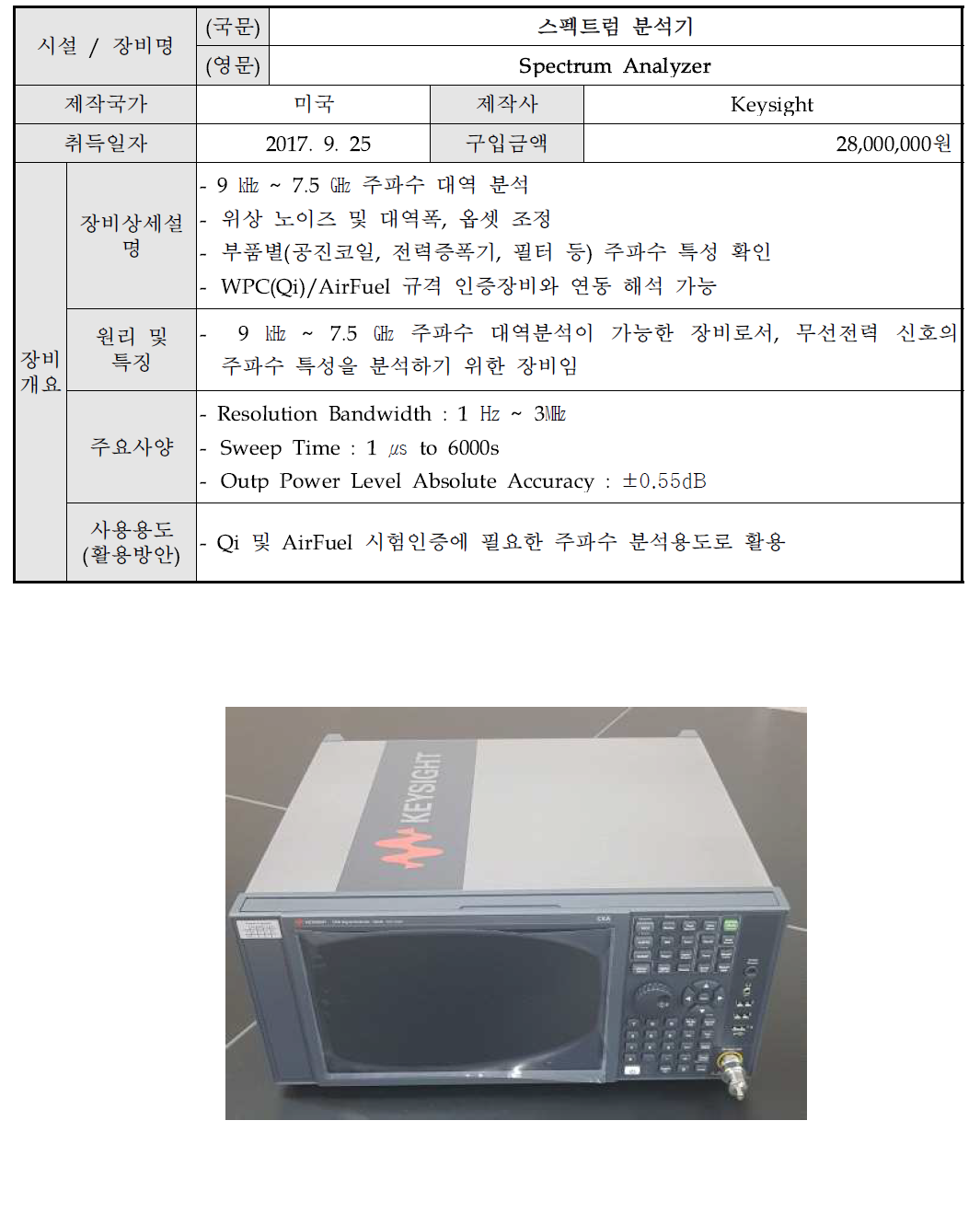 스펙트럼 분석기