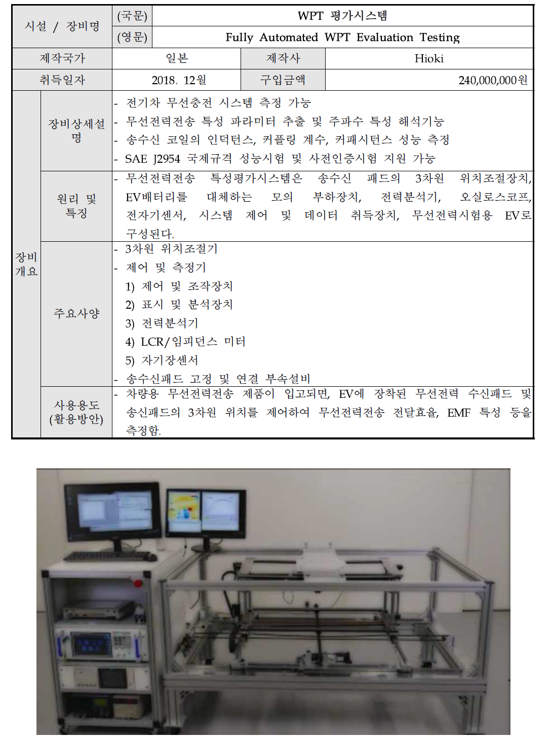 WPT 평가시스템