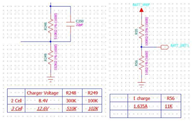 Charger Setting Circuit