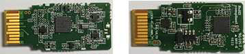 개발된 MSA 형 receiver의 PCB