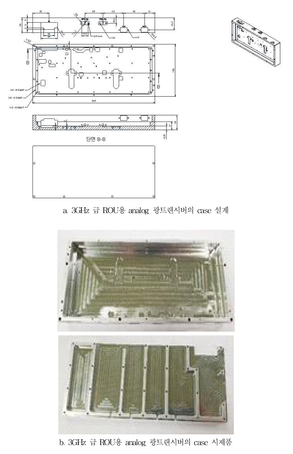 3GHz 급 ROU용 analog 광트랜시버의 case 설계 및 시제품