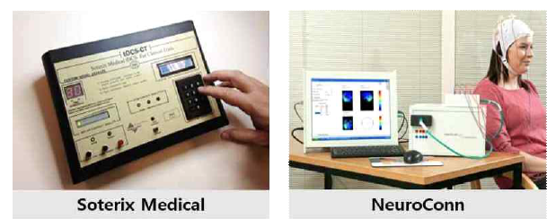 글로벌 tDCS 개발 기업 및 제품 현황