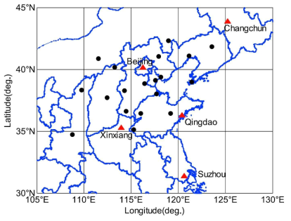 중국의 이오노존데 관측망인 ground‐based high‐resolution ionospheric observation network (GHRION)