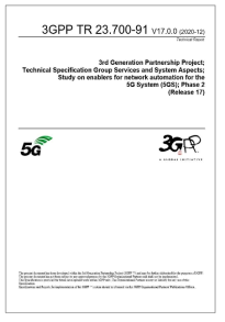 3GPP TR 23.700-91 사실표준 승인