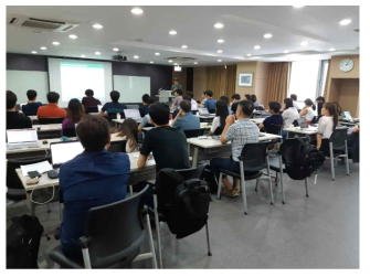 TTA PG220 워크샵 개최 현장 (2018.08, 부산 센텀호텔)