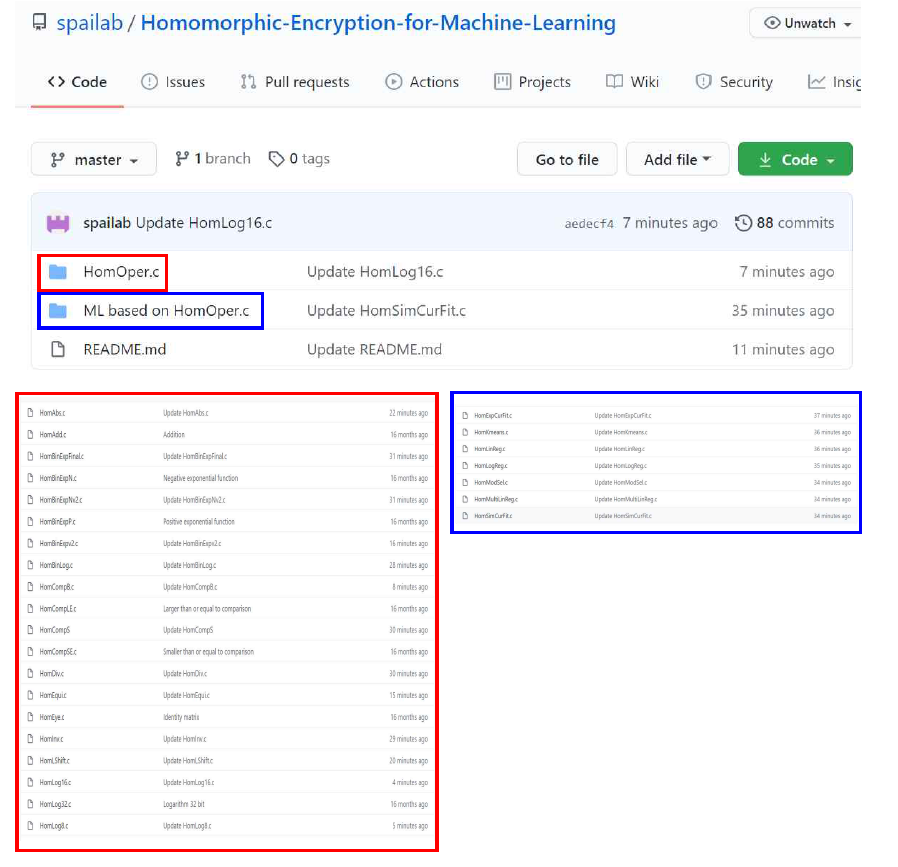 구현한 코드 관리 Github 사이트