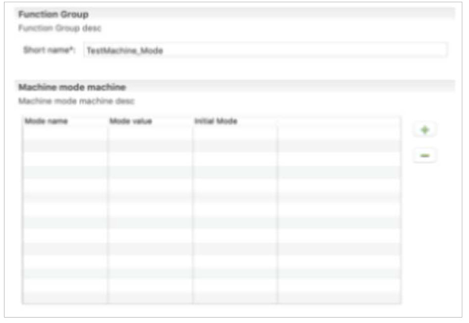 Mode Declaration Group Prototype을 위한 편집기