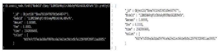 MongoDB와 File에 저장된 트랜잭션 기준의 연관 데이터