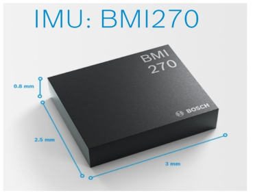 Bosch Sensortec BMI270 6축 패키지