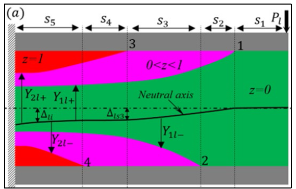 Explicit determination of the solid phase structure in the SMA core