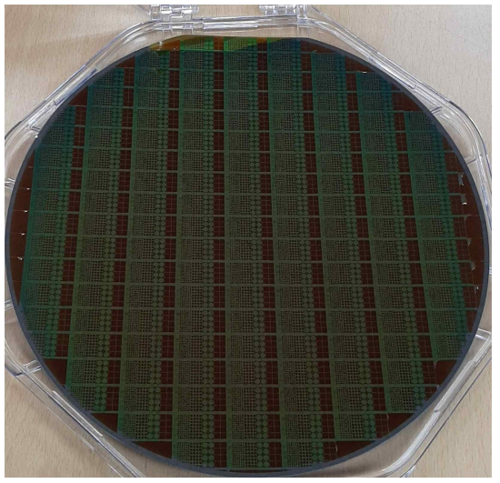 SBD 수동소자의 8인치 집적공정으로 제작된 칩