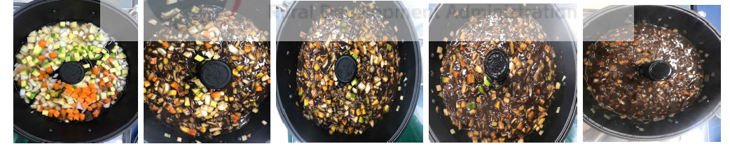 양파청국장과 양파농축액(60˚Brix) 함유 짜장소스 제조