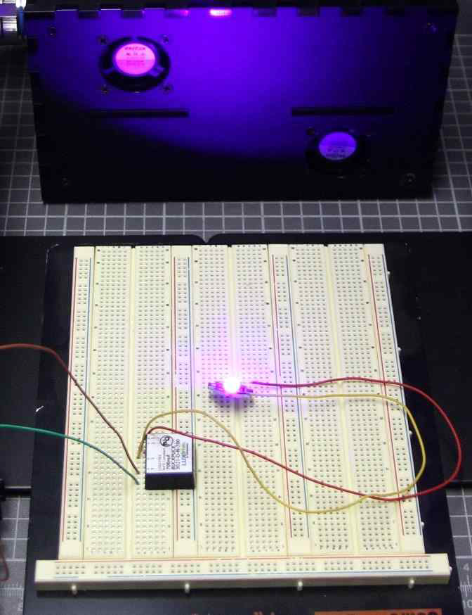 단일 자외선 LED 기본 구성