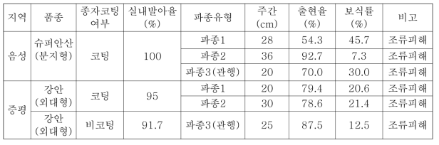 직파시험 결과